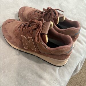 New Balance Brown Athletic Shoes